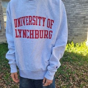 Reverse Weave University champion crewneck/ Lynchburg